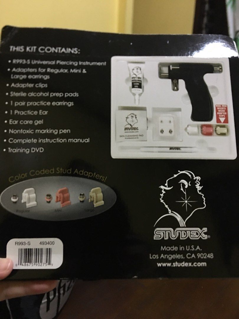 Studex Universal Ear Piercing Instrument Kit, Health & Nutrition, Medical Supplies & Tools on