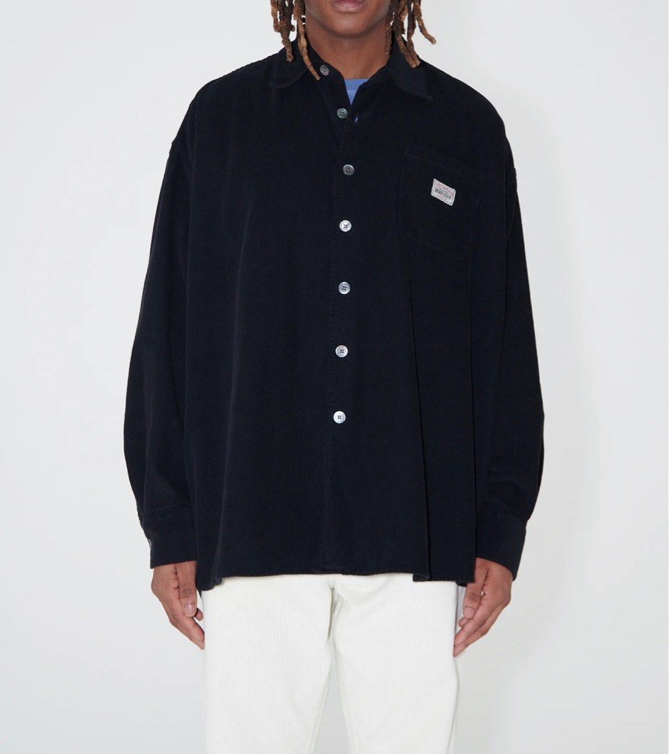 Stussy x Our Legacy Borrowed Cord Shirt, 男裝, 上身及套裝, 西裝