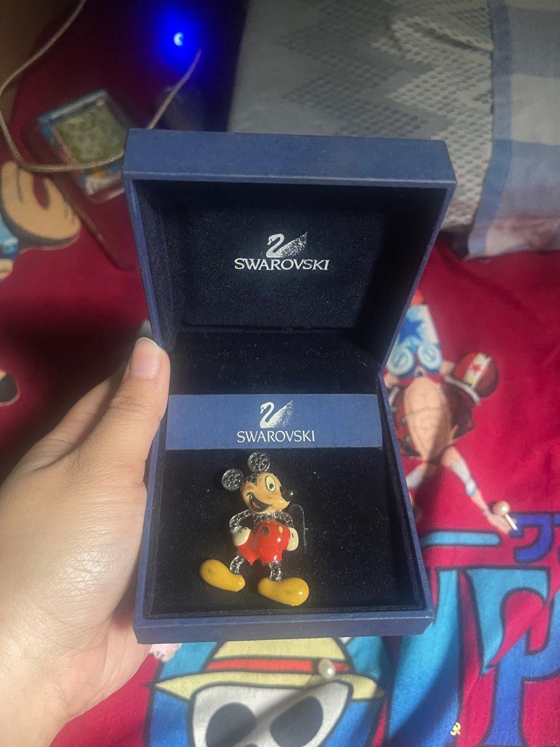 Swarovski mickey shop mouse brooch