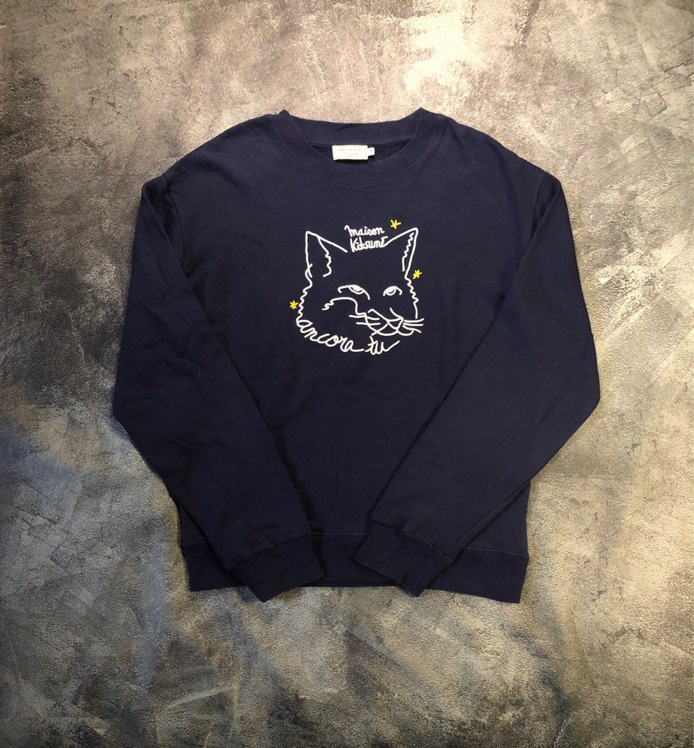 Maison kitsune hotsell ancora tu sweatshirt