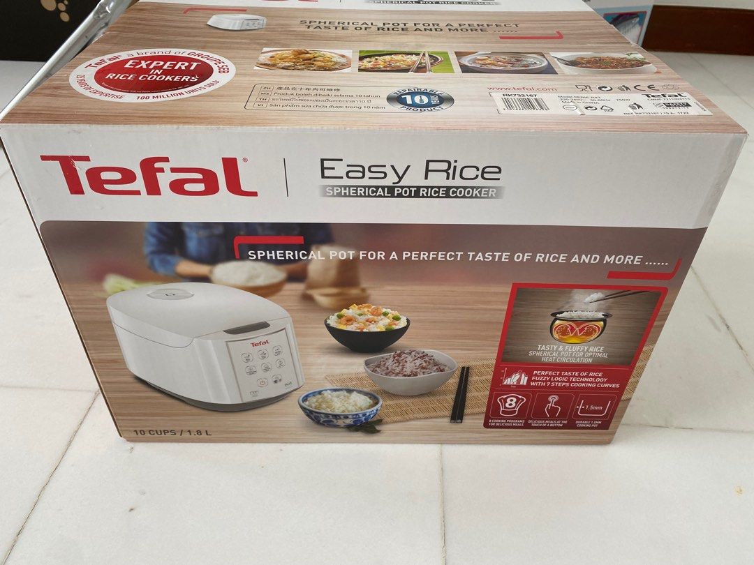 Tefal R43 1.8L Rice Cooker Unopened, TV & Home Appliances, Kitchen