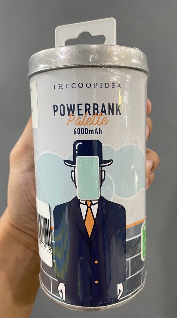 THE COOP IDEA Power Bank Palette Taro / Mint (6000 mAh) on Carousell