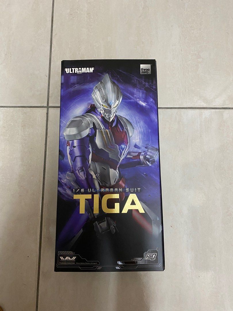 ThreeZero Ultraman Tiga 1/6 FigZero Action Figure, Hobbies & Toys