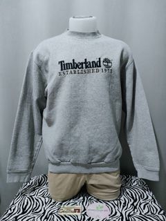 Timberland vintage embroided spellout logo crewneck (Authentic)