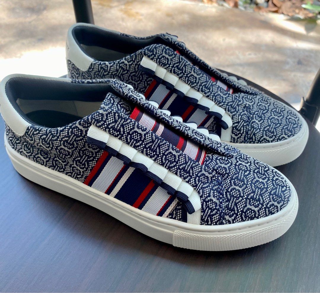 Tory burch deals ruffle sneaker navy