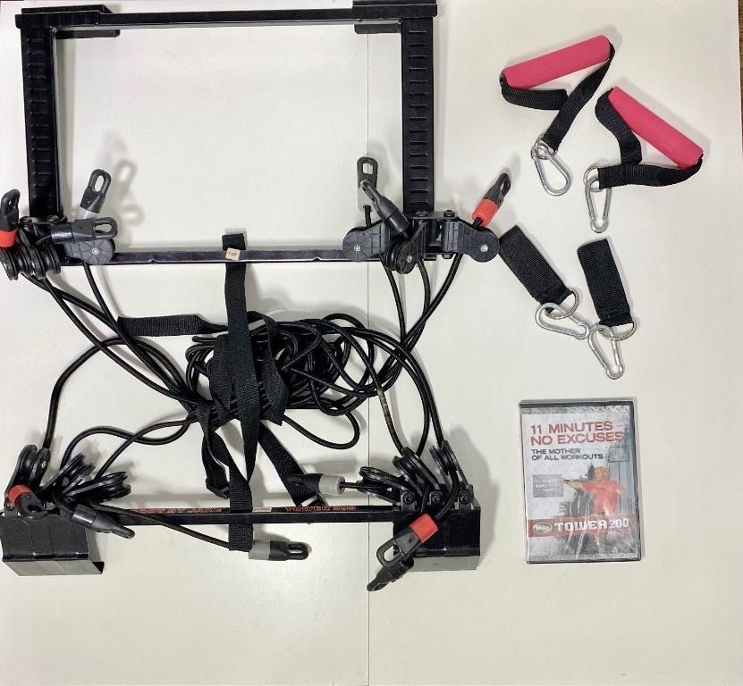 Resistance band tower on sale