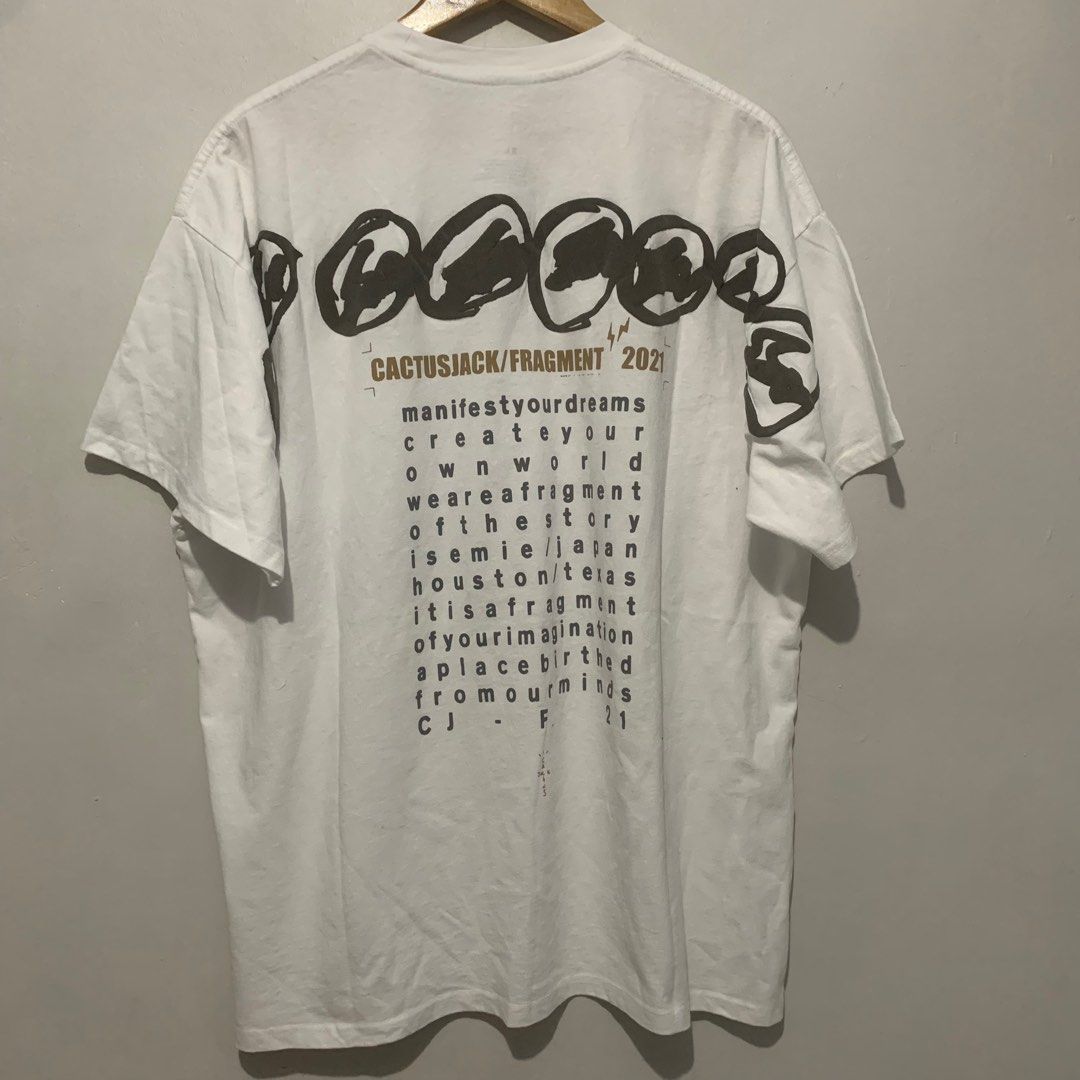 Travis Scott Cactus Jack For Fragment Manifest Urban T Shirt by