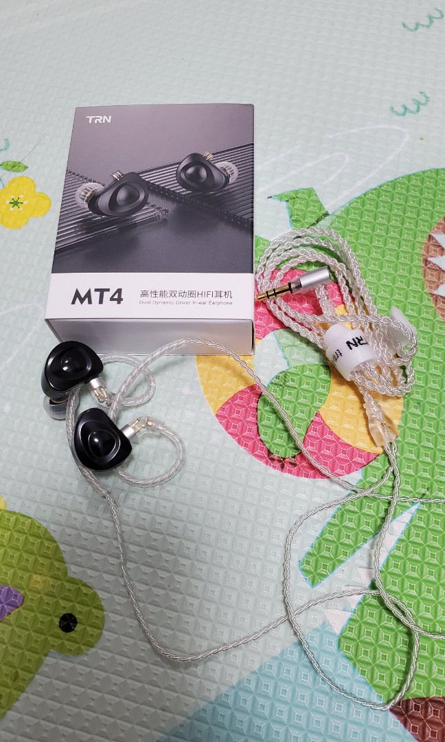 TRN MT4 雙動圈耳機, 音響器材, 耳機- Carousell