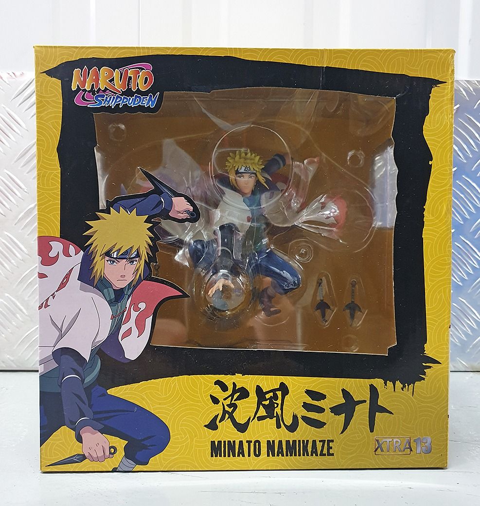 Boneco Naruto Shippuden Minato Namikaze Xtra Tsume-Arts - Suika em