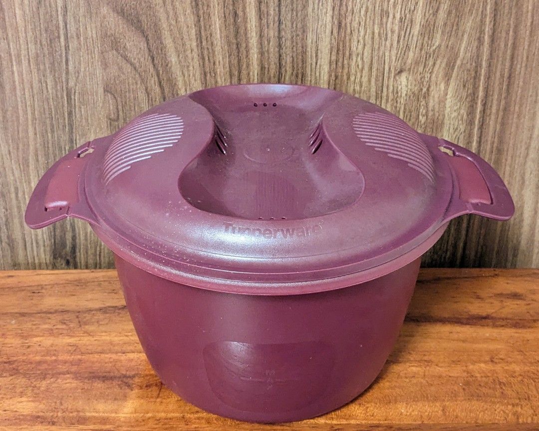 Tupperware Microwave Rice Cooker (2.2L), Furniture & Home Living