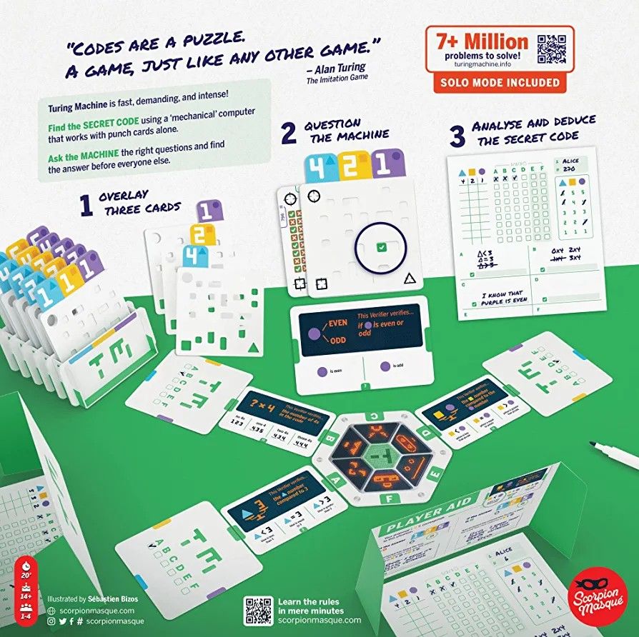 Turing Machine Board Game, Hobbies & Toys, Toys & Games on Carousell