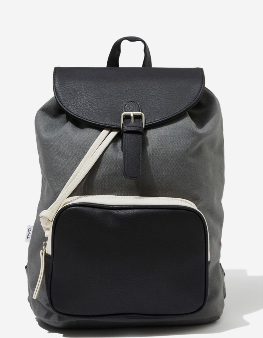 Gigi top leather backpack