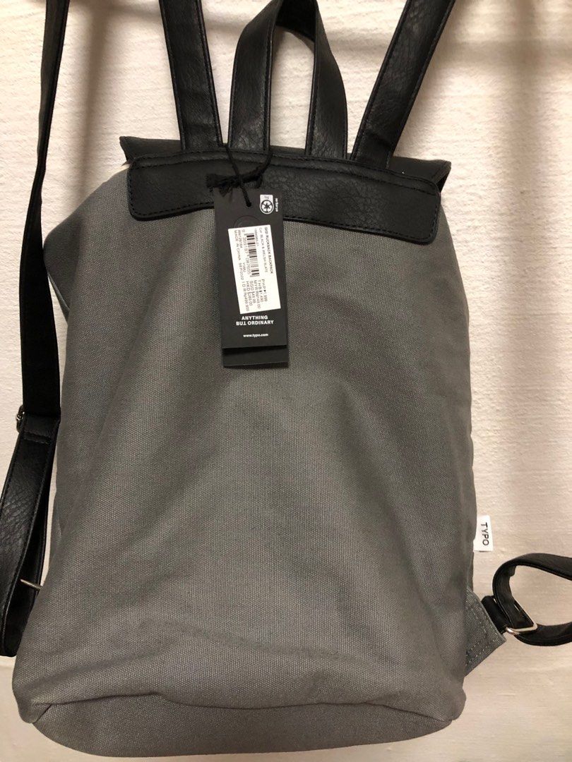Typo Gigi Rucksack Backpack, Women's Fashion, Bags & Wallets, Backpacks