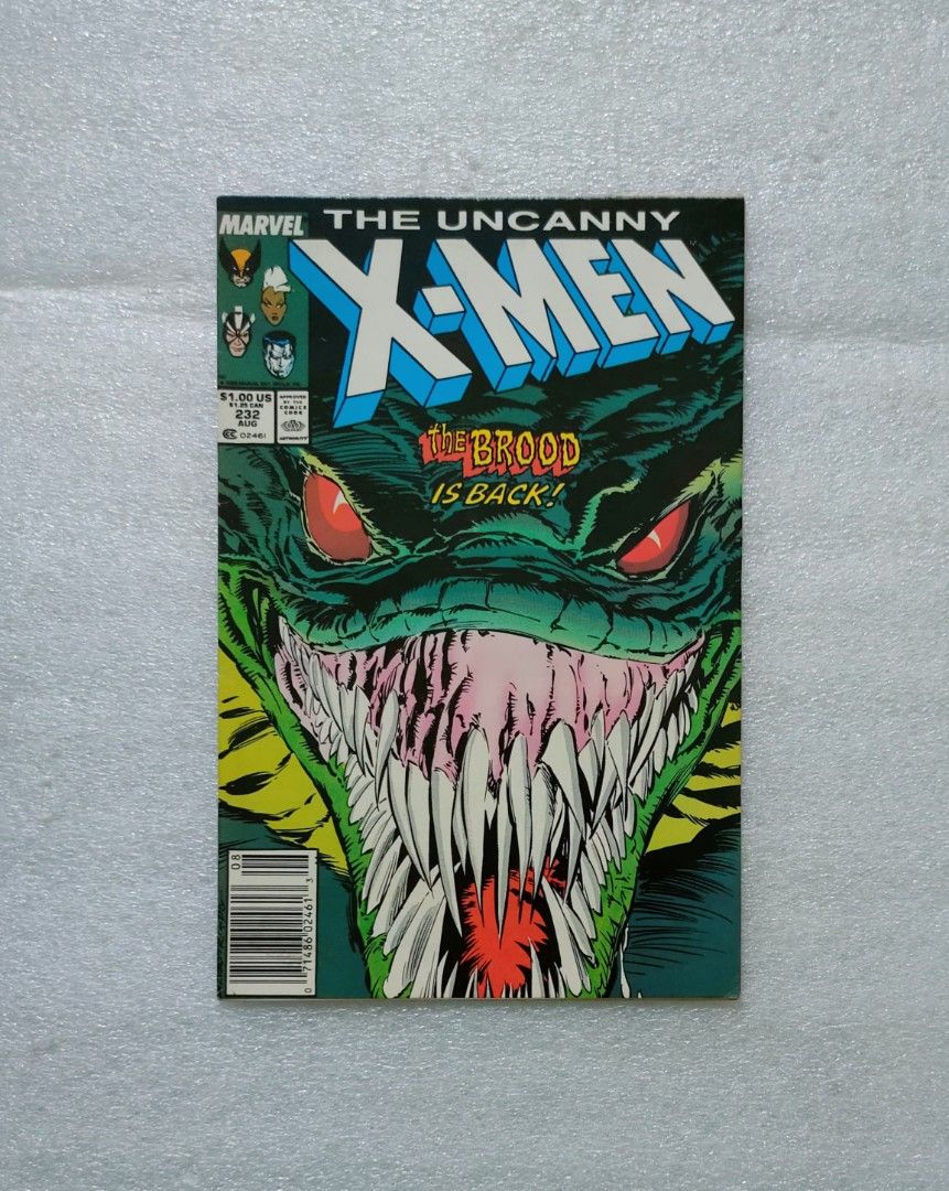 Uncanny XMen 232, 233 & 234 3 part Story Arc)(1988), Hobbies & Toys, Books