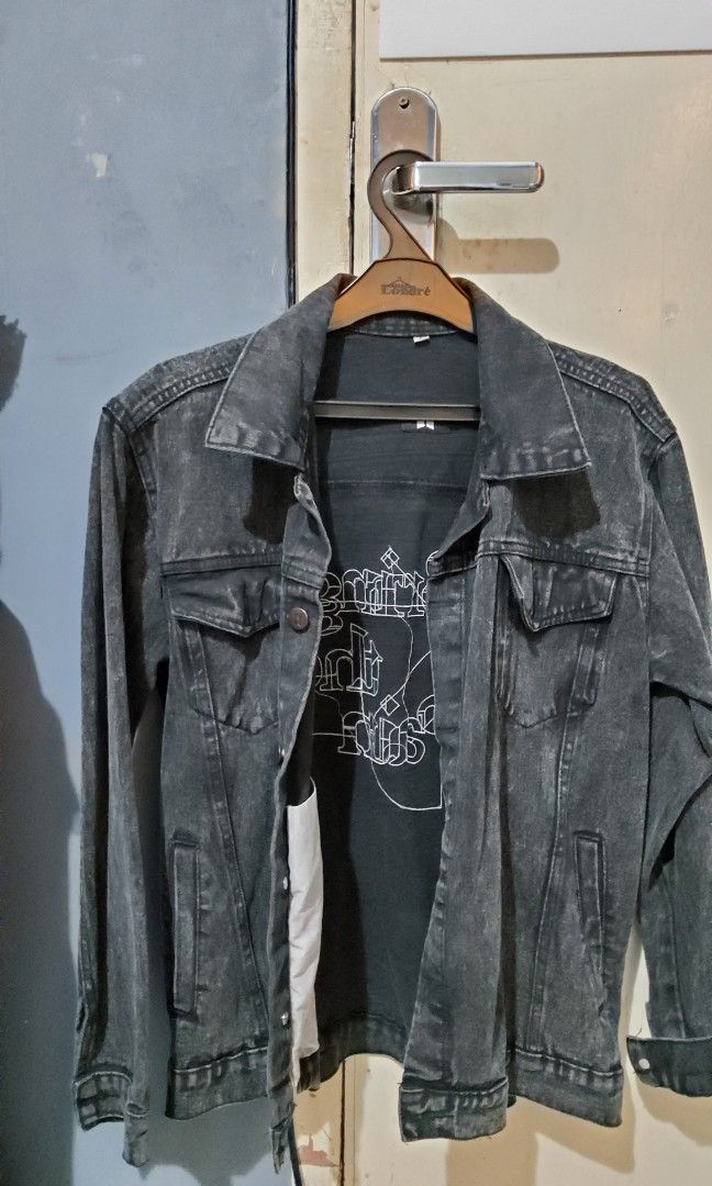 Unofficial BTS Bring The Pain Denim Jacket Pop-up Store (L fit