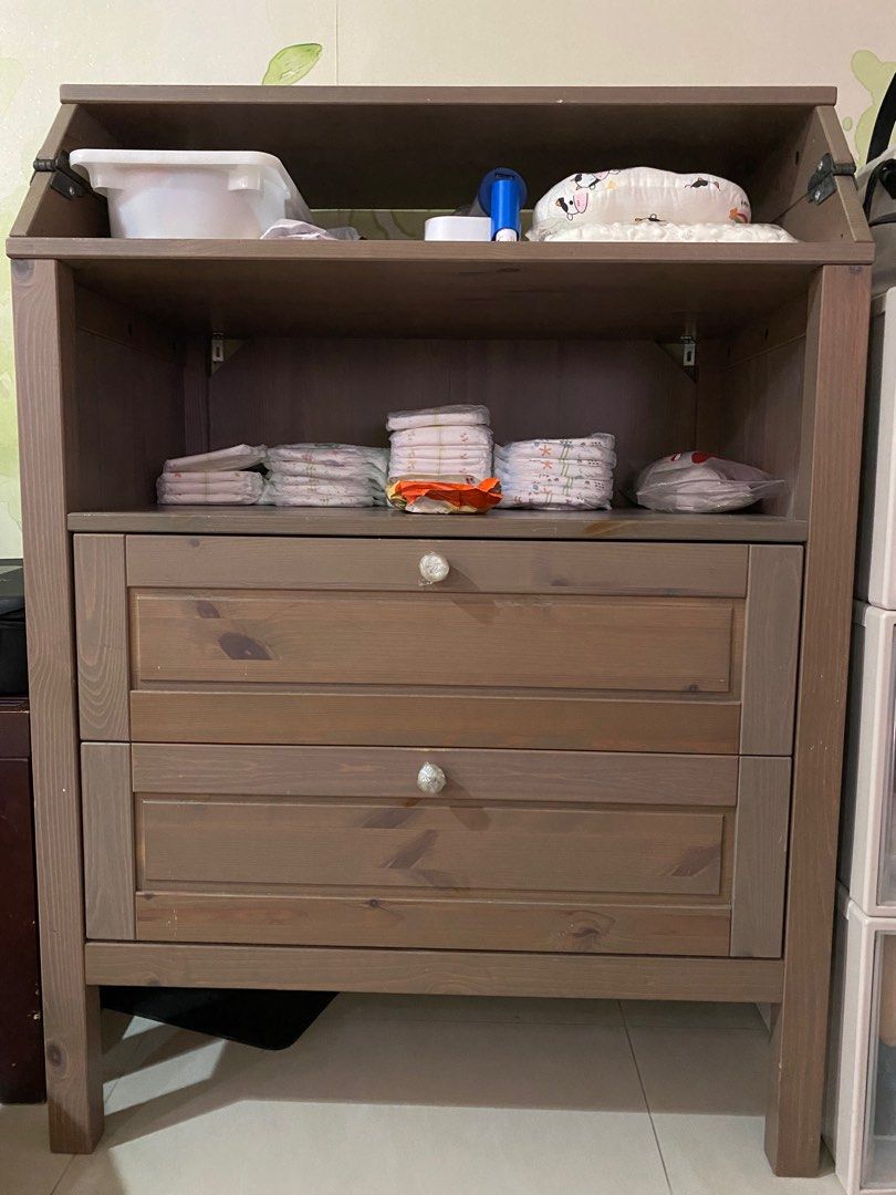 Used Ikea Sundvik changing table, Babies & Kids, Baby Nursery & Kids