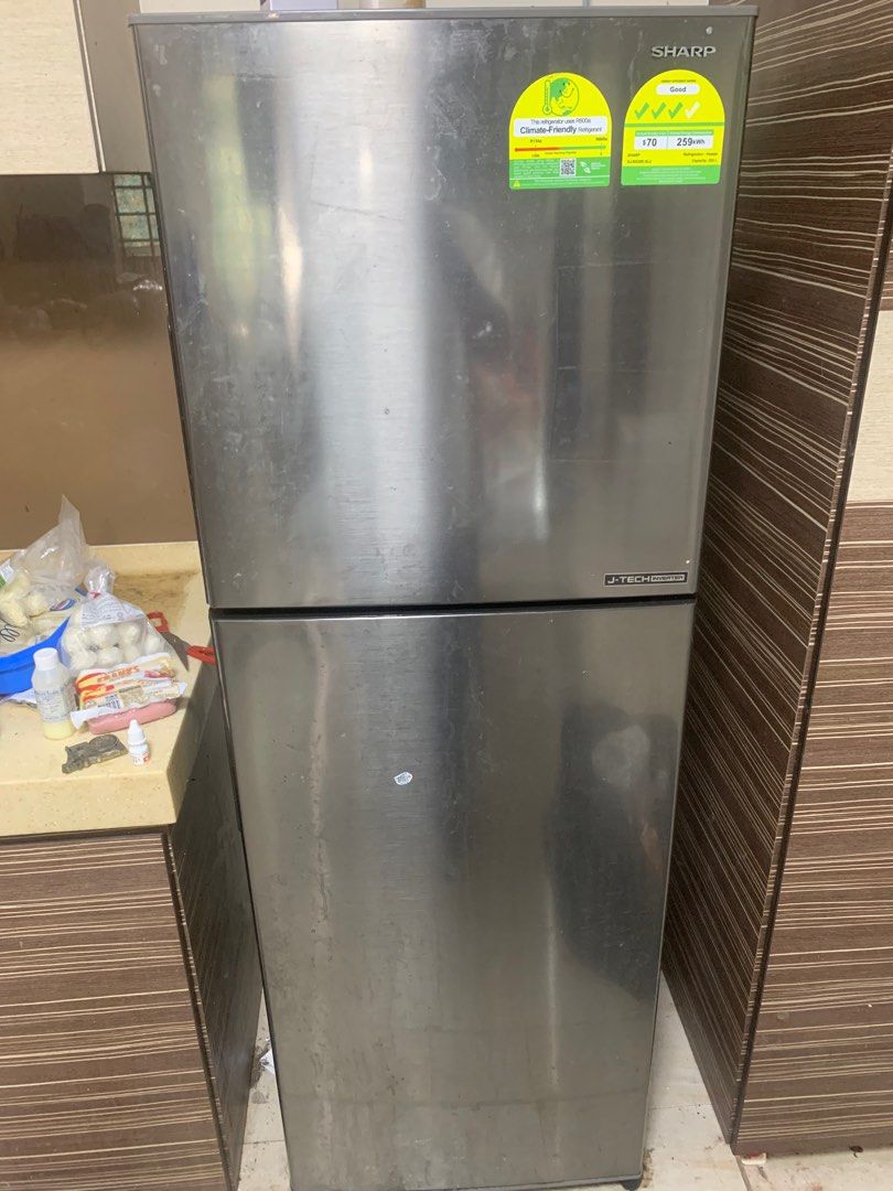 Used Sharp JTech Inverter 2 Door Refrigerator, TV & Home Appliances