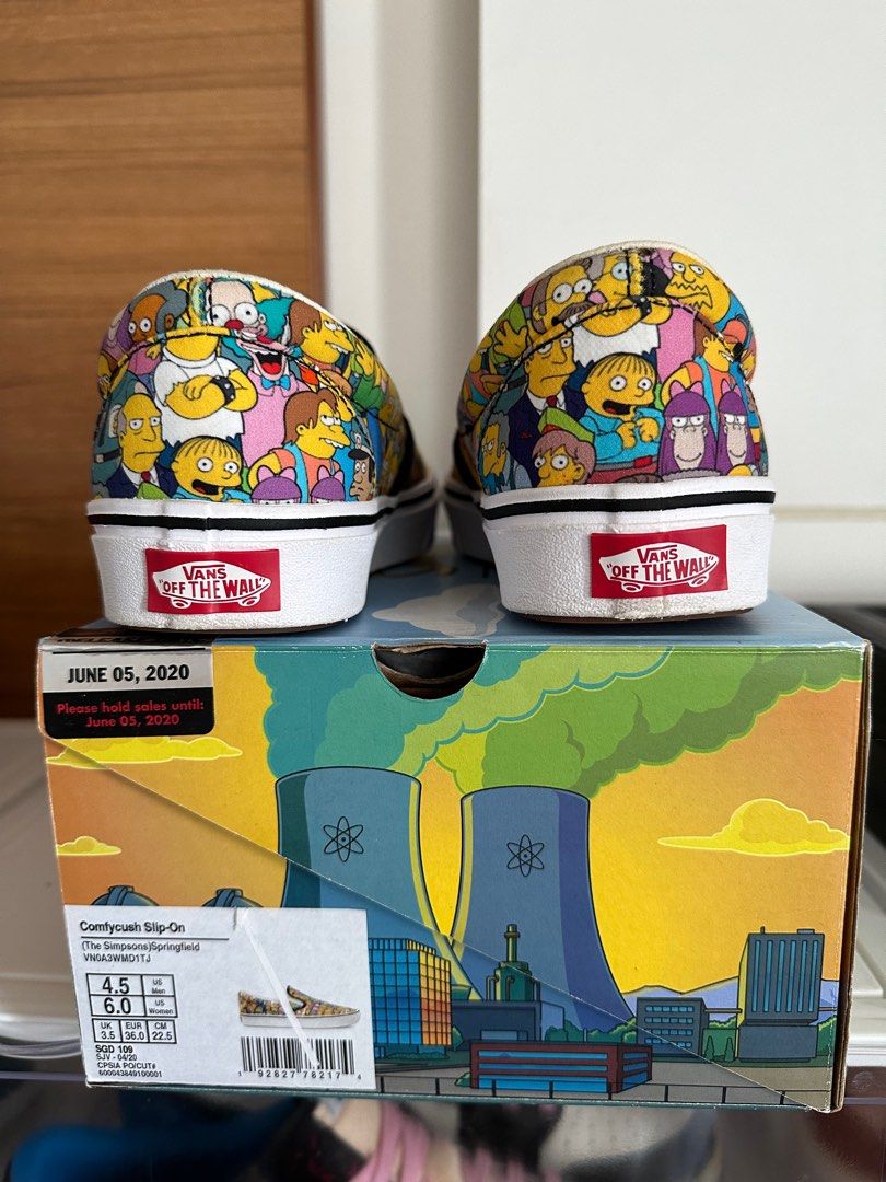 Vans Comfycush Slip On Simpsons
