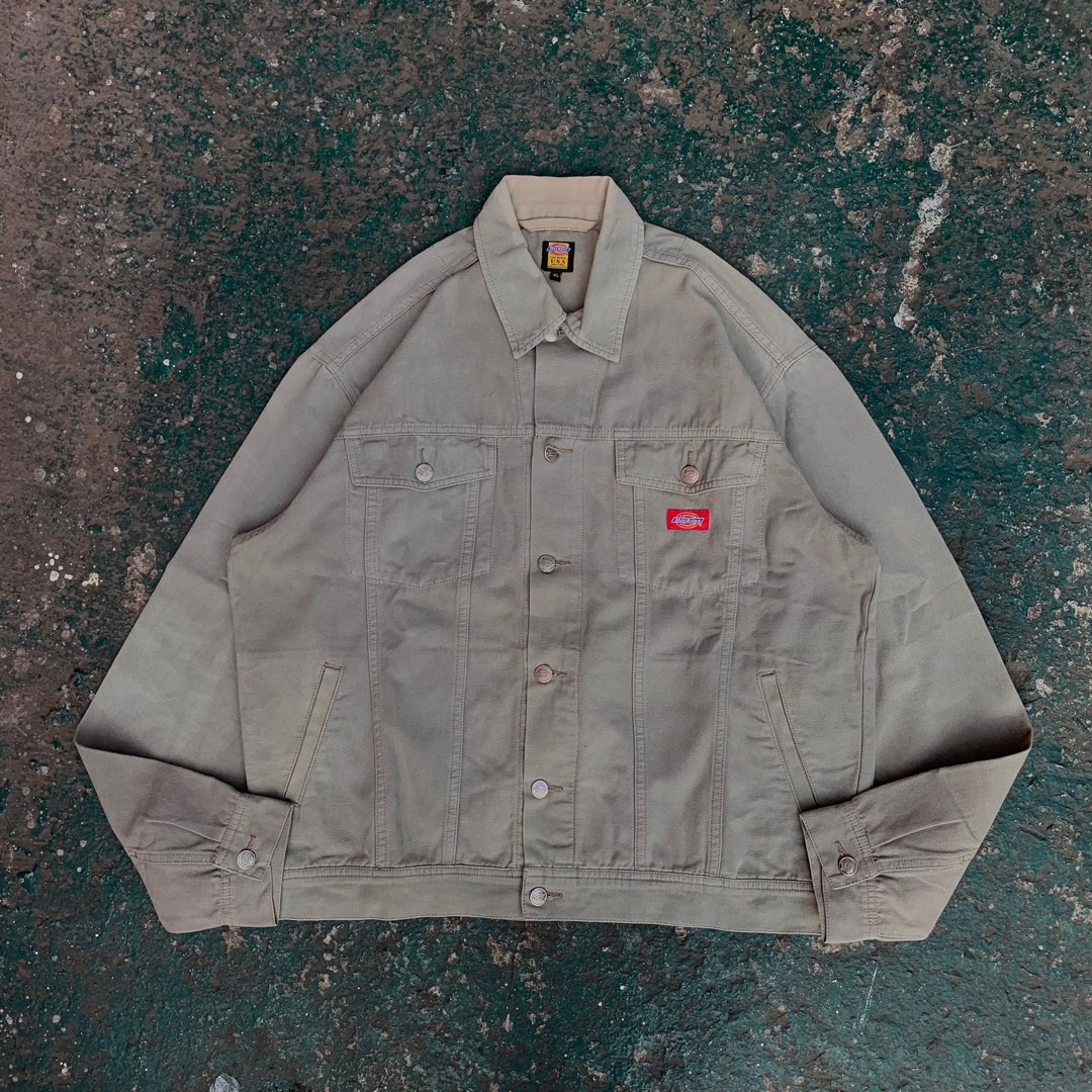 Dickies denim jacket, size S, men's unclear blue type Vintage Second Hand