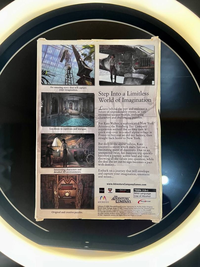 Vintage game"Syberia adventure company" year 2000, Video Gaming, Video ...