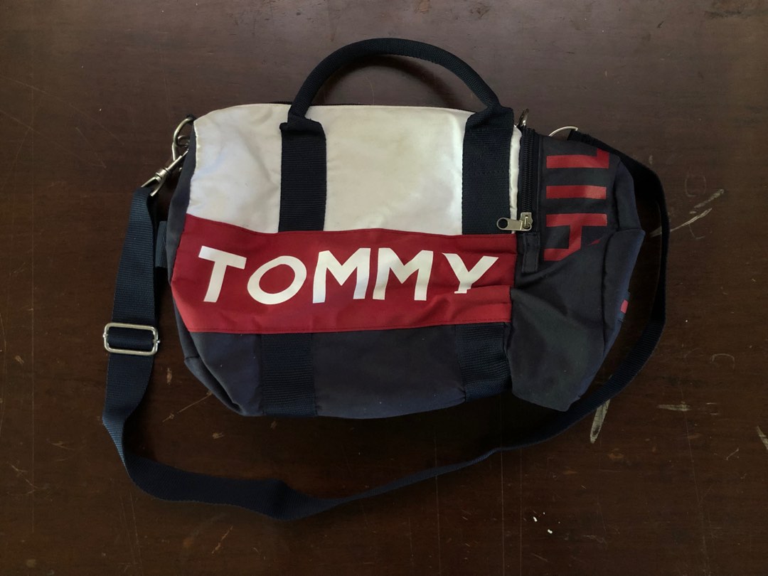 Vintage Tommy Hilfiger Duffle Bag on Carousell