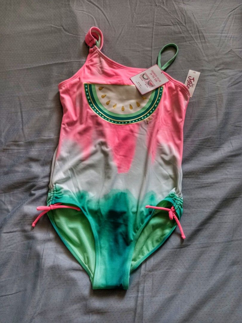 Watermelon Tie Dye Color Changing Onepiece Swimsuit on Carousell