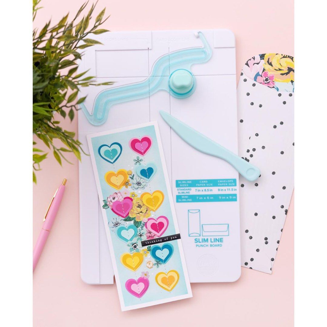 We R Memory Keepers Slimline Card Punch Board, Hobbies & Toys