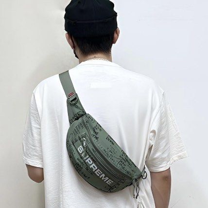 WTS Supreme SS23 Field Waist Bag “Olive Gonz”, Men's Fashion, Bags