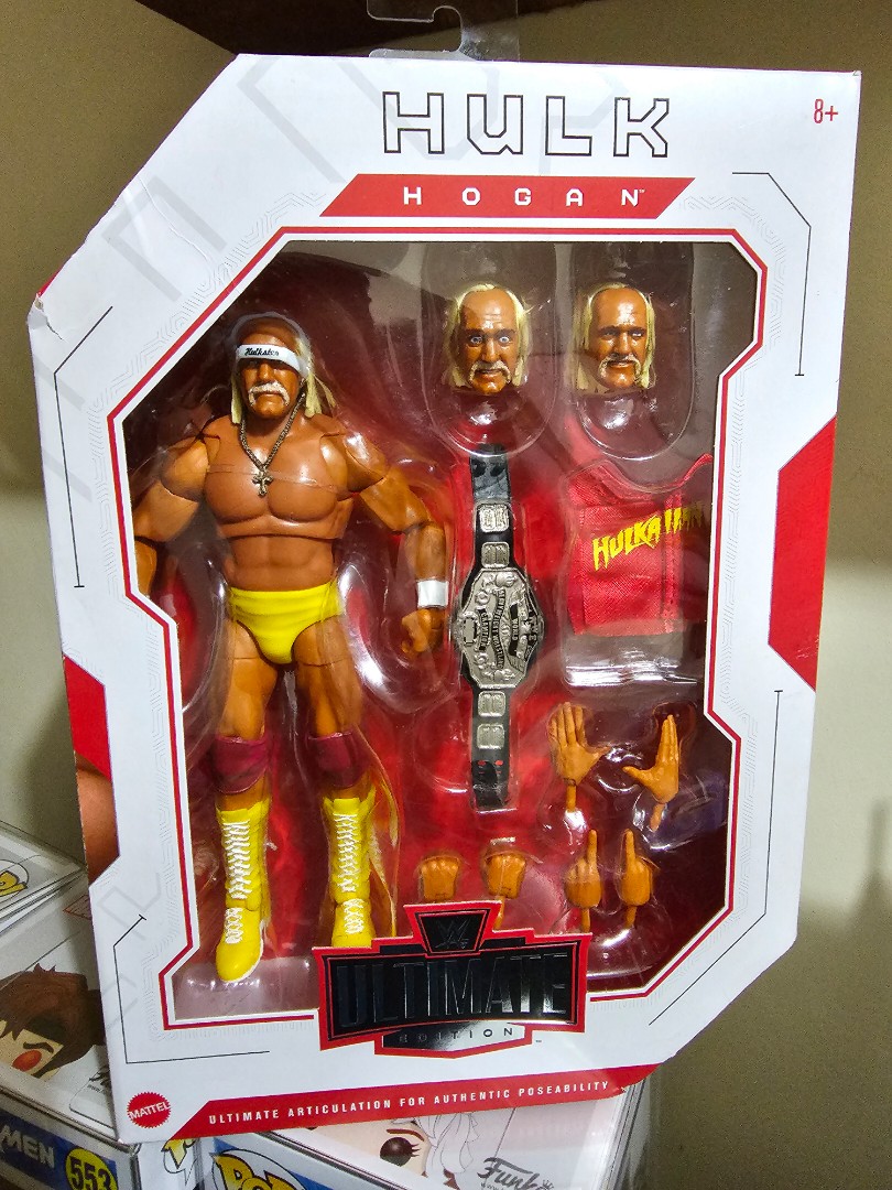 WWE Ultimate Edition Hulk Hogan, Hobbies & Toys, Toys & Games on Carousell