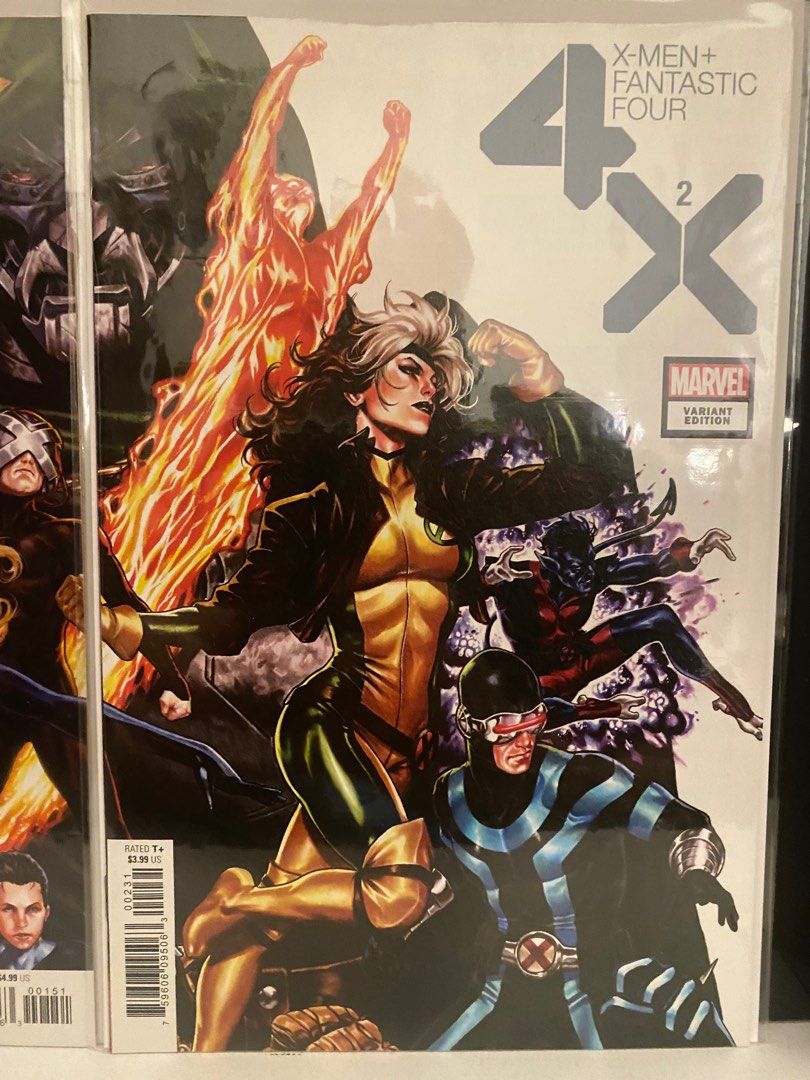X-Men + Fantastic Four # 1 -2 (Category: Comics & Manga) located in Cainta. Submitted by oninizer21 (Listing ID 1218799502, Image 3). Description: Selling the sought after Mark Brooks variant VF/NM condition Payment via gcash or bank deposit Books will be coming from San Juan City, Buyer to arrange courier and delivery service Thank you.