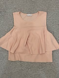 Zara crop layer top