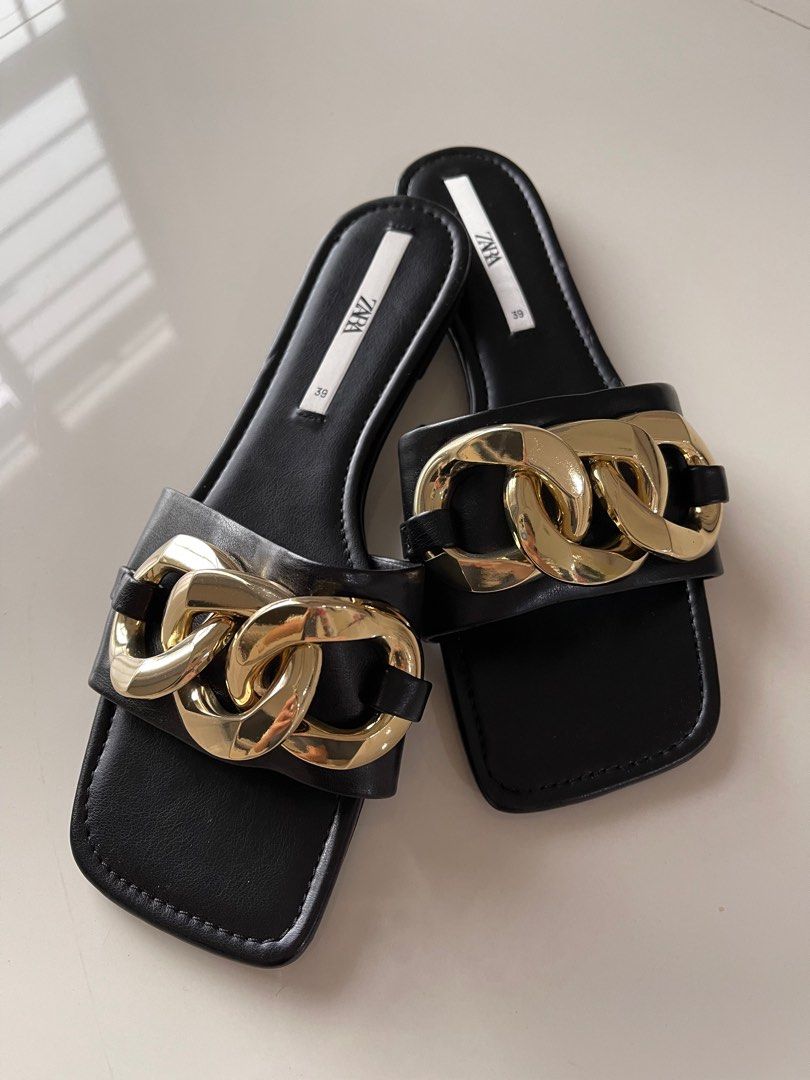 Chain deals sandals zara