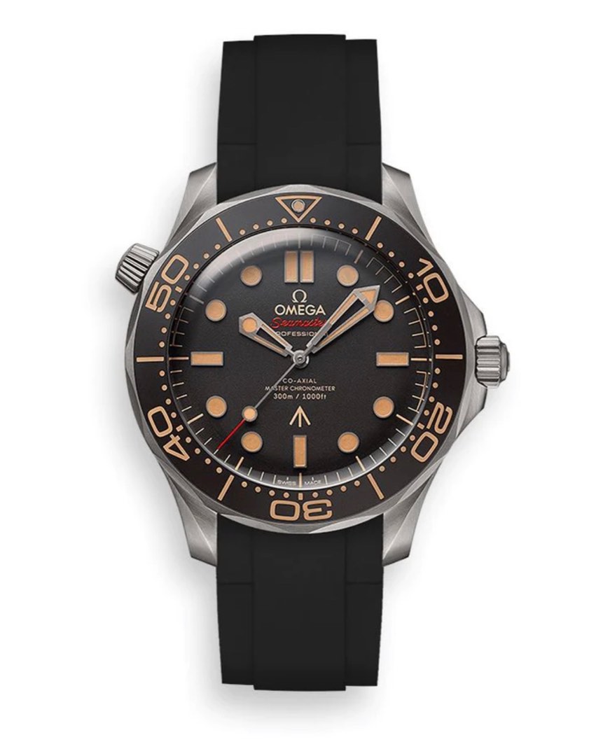 Buy omega rubber strap new arrivals