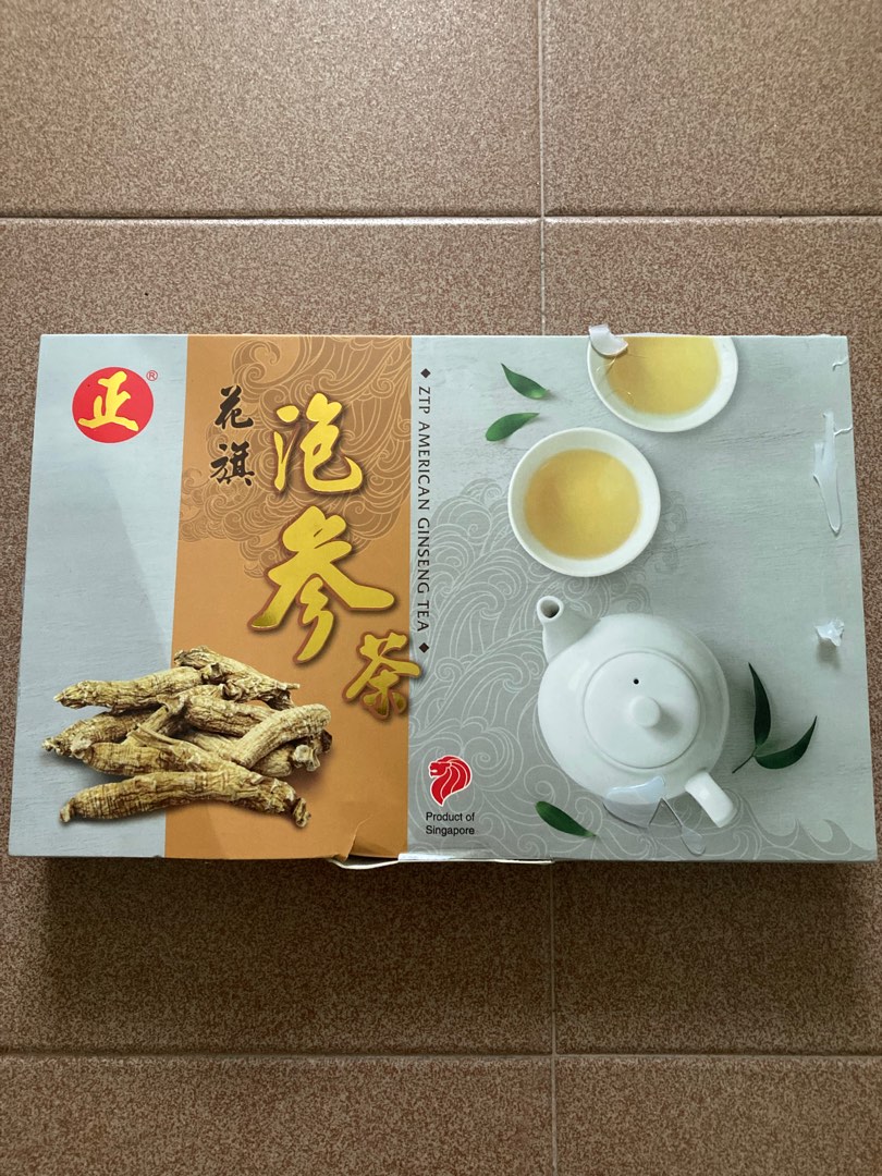 ZTP American Ginseng Tea, Food & Drinks, Beverages on Carousell