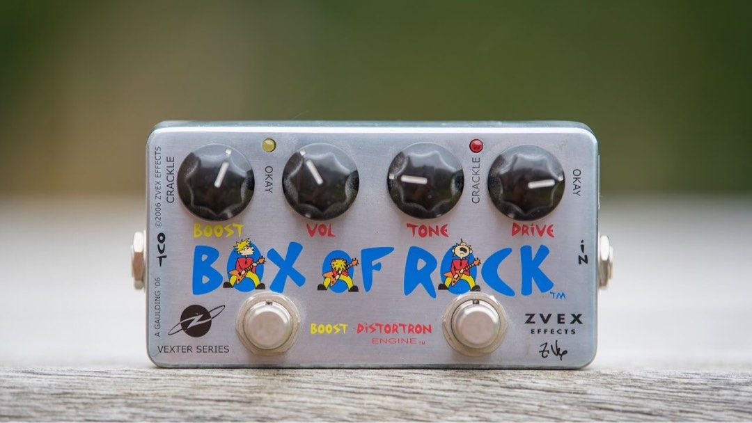 Box of store rock pedal