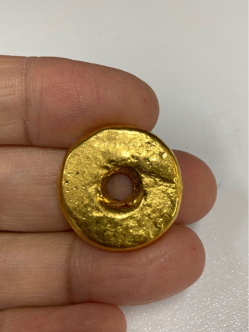早期金粒！「香港陳廣記」1兩庄金粒！1000代表重量1兩（即37.42克）！印證歷史的好收藏！, 興趣及遊戲, 收藏品及紀念品, 錢幣-  Carousell