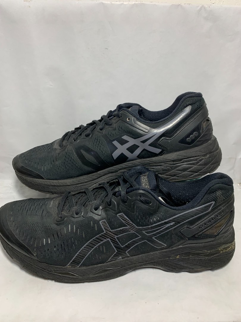 168. Asics Gel Kayano 23 Black SIZE 46 29 CM made in china