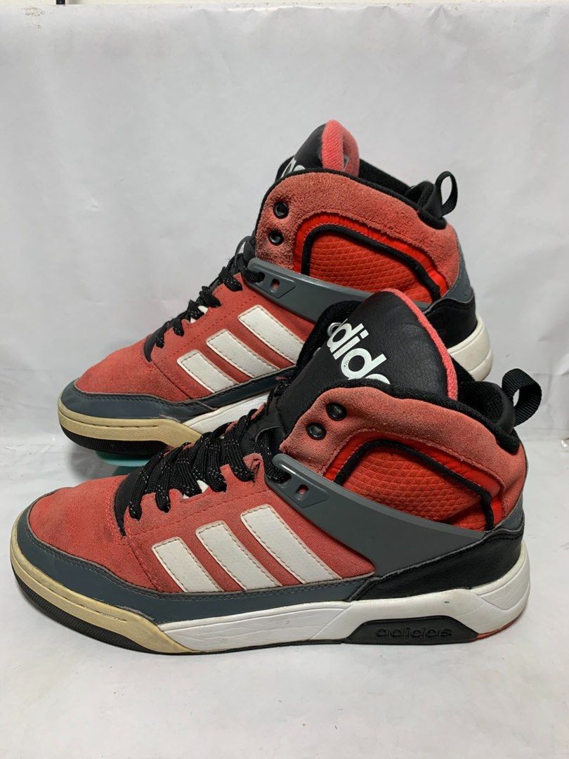181. Adidas Shoes CTX9TIS Mid Red Grey SIZE 41.5 26 CM made in china