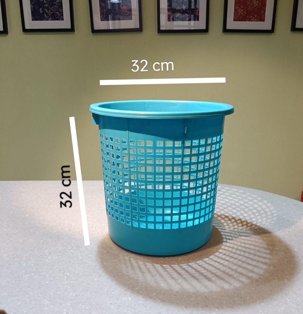 5 nos Plastic waste paper baskets, Furniture & Home Living, Home