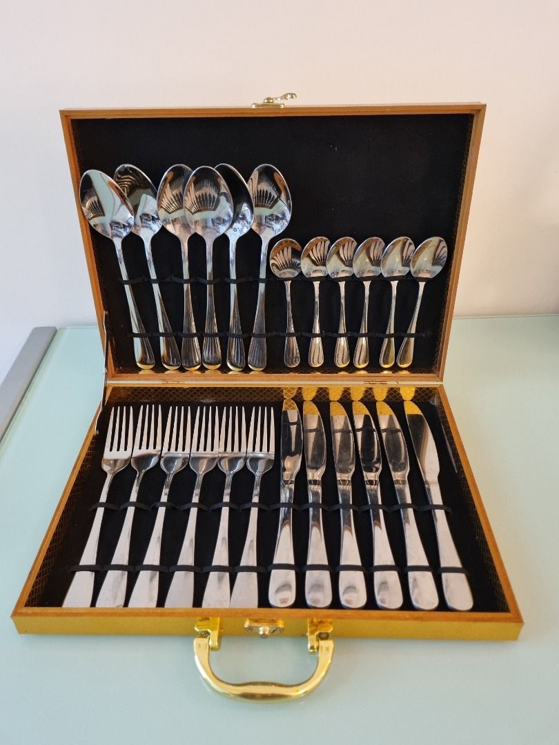 6 Piece Silver cutlery set