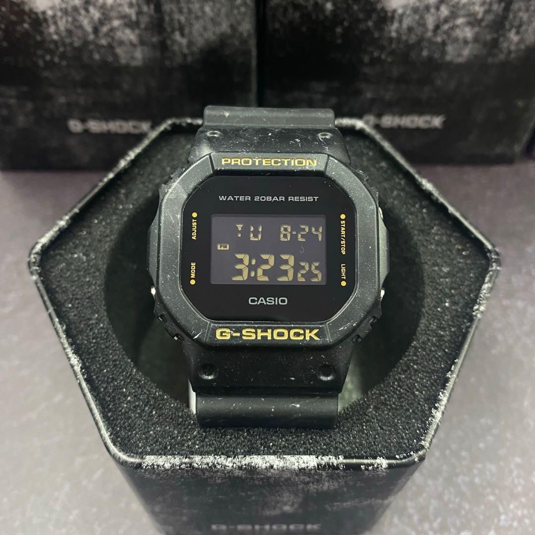 佐敦門市 現貨 100% 全新 Casio G-Shock DW-5600WS-1 DW-5600WS 基本款 Basic Black DW-5600  黑色 運動風 熱賣 人氣 超輕 一年保養
