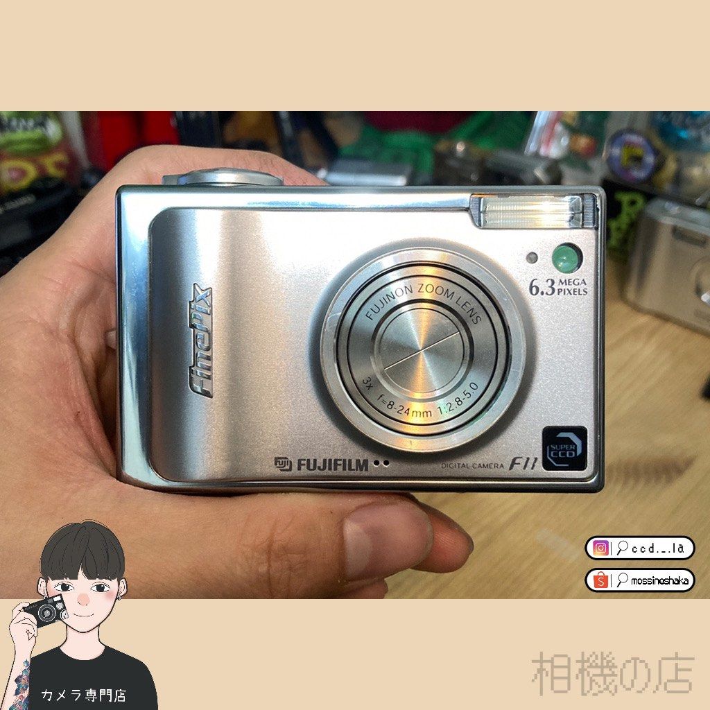 〈相機の店〉📷 富士 FUJIFILM FinePix F11 復古CCD相機 方塊機 原廠盒裝 配件齊 (極美品)