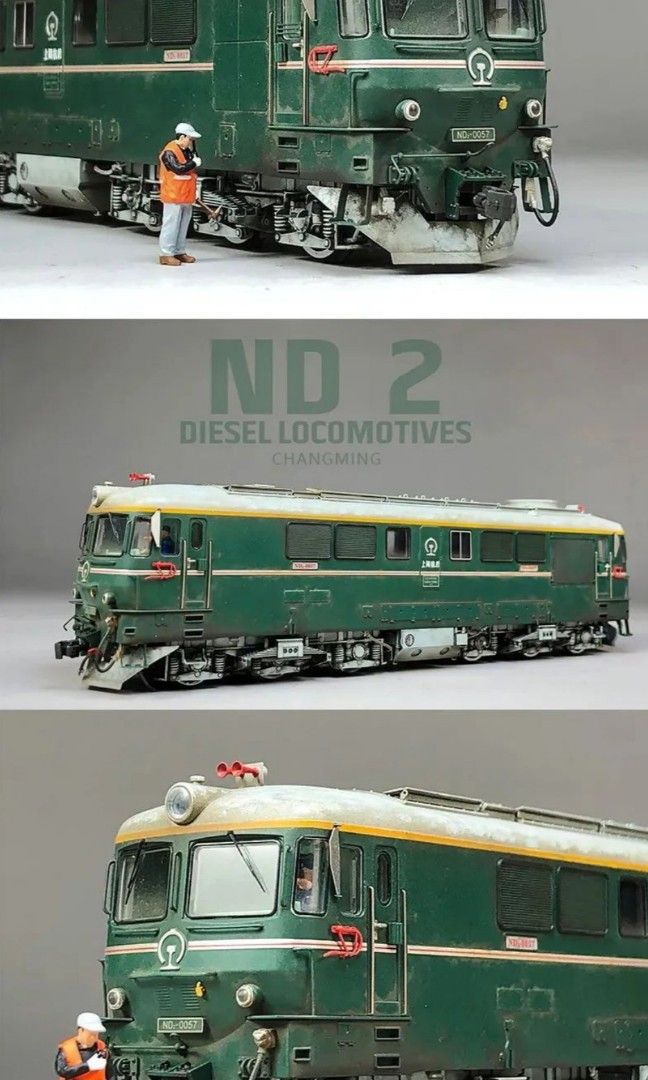 中国高速鉄道 CR400AF型復興号模型 1/87スケール - 鉄道模型