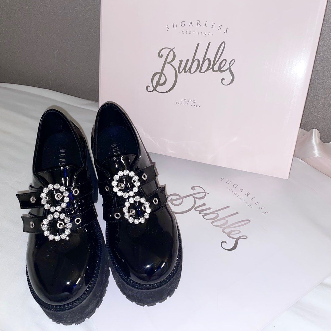 地雷系量產型bubbles 7cm 厚底鞋, 女裝, 鞋, Loafers - Carousell