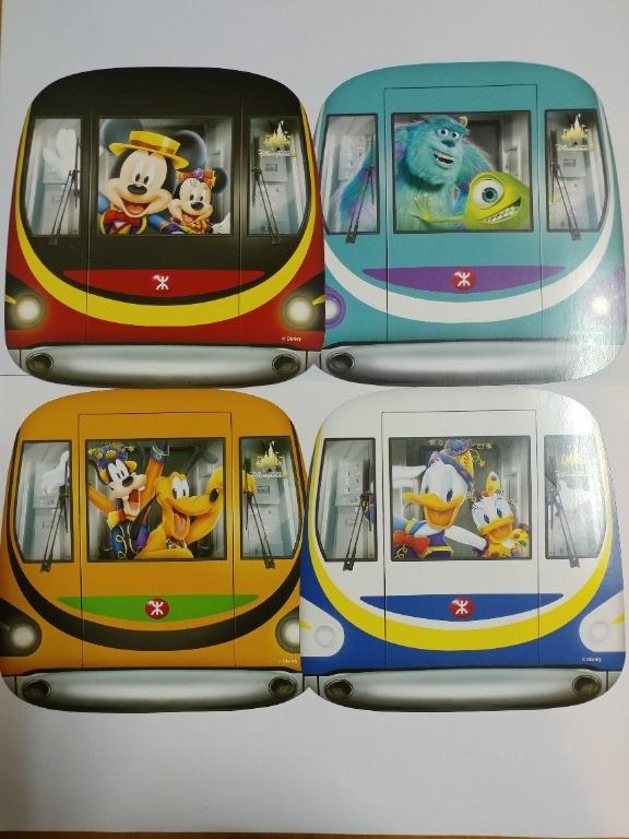 【驚きの値段で】 レア 香港ディズニーランド10周年限定香港MTRコラボセット 未開封 コレクション