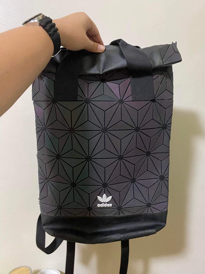 Adidas 3D Roll Top Backpack, Women's Fashion, Bags & Wallets, Backpacks