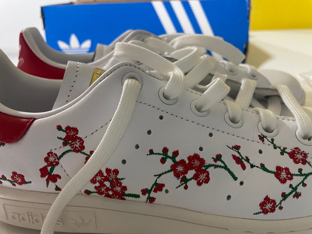 Adidas Stan Smith Floral Women s Women s Fashion Footwear