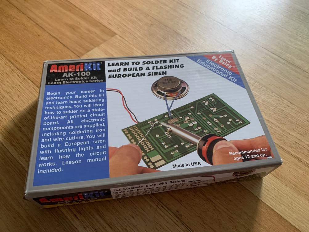 AmeriKit Soldering Kit Made in USA Hobbies Toys Stationery