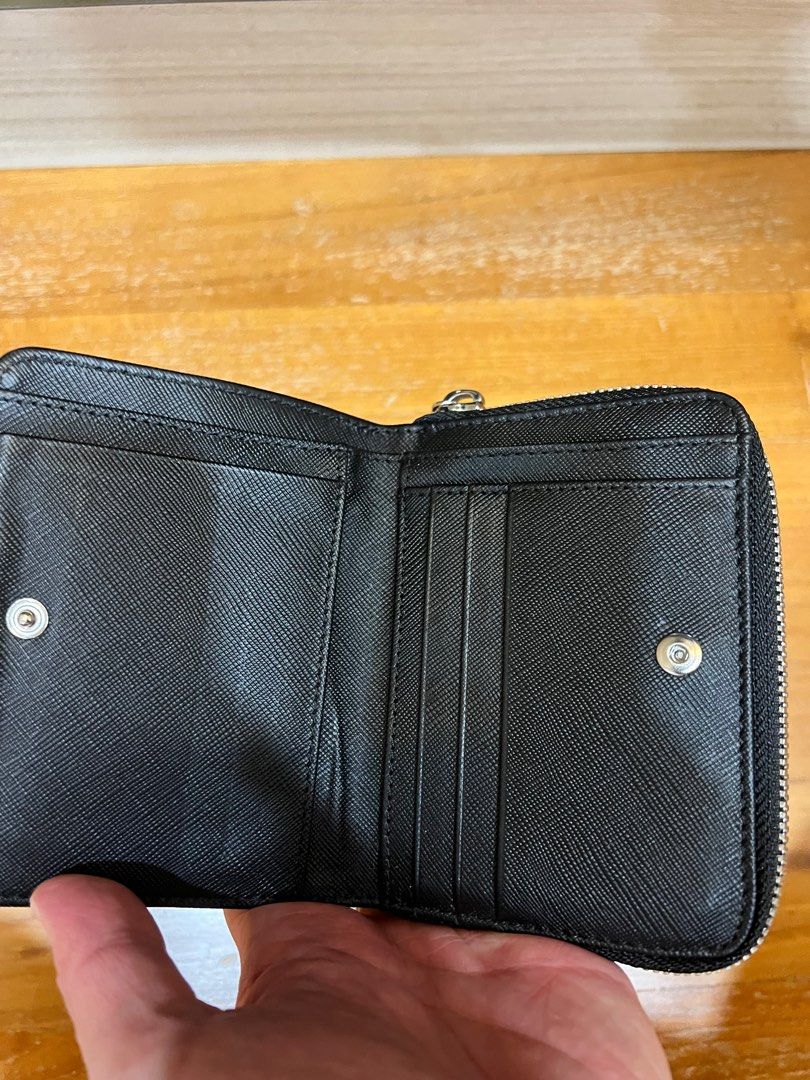 A.P.C. Emmanuel Zip Wallet Black, Men