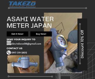 Asahi Water Meter with Maynilad Calibration